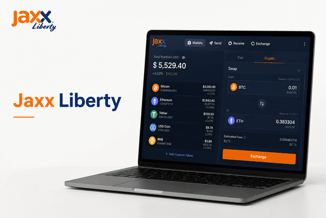 Jaxx Liberty contact and safe wallet support